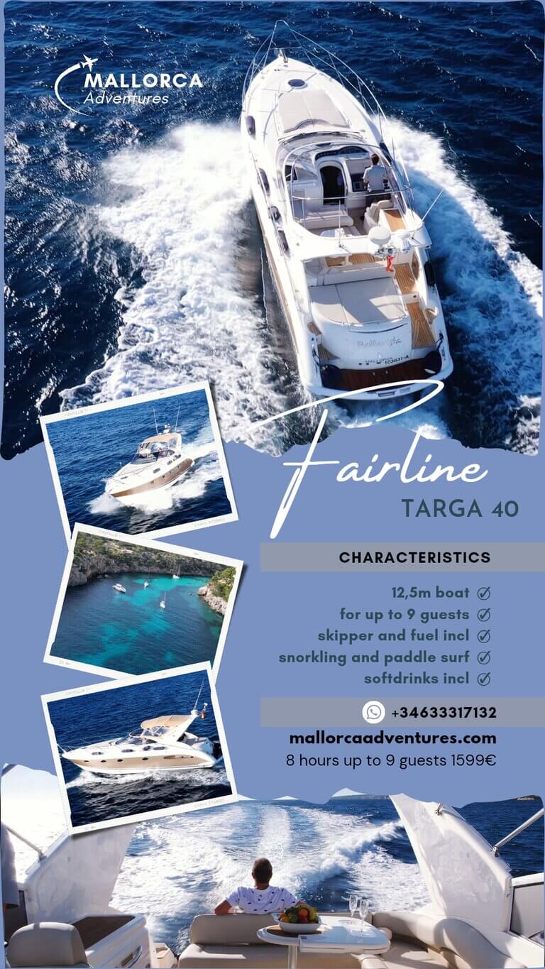 Motoryacht chartern Mallorca